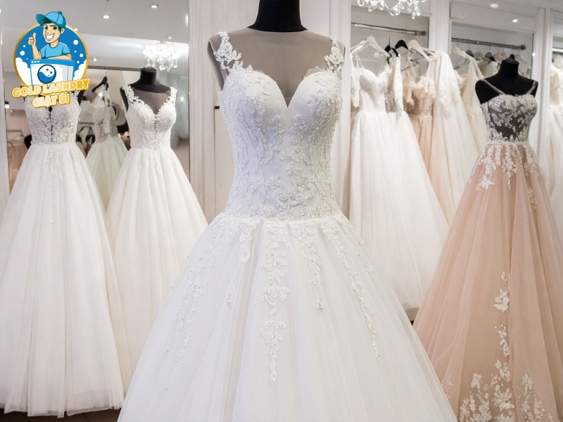 Giặt váy cưới tại Quy Nhơn Gold Laudry