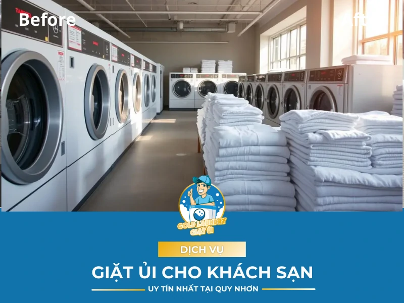 Dịch vụ giặt ủi cho khách sạn
