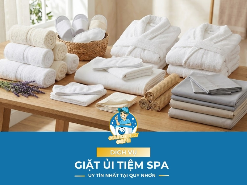 dịch vụ giặt ủi tiệm spa