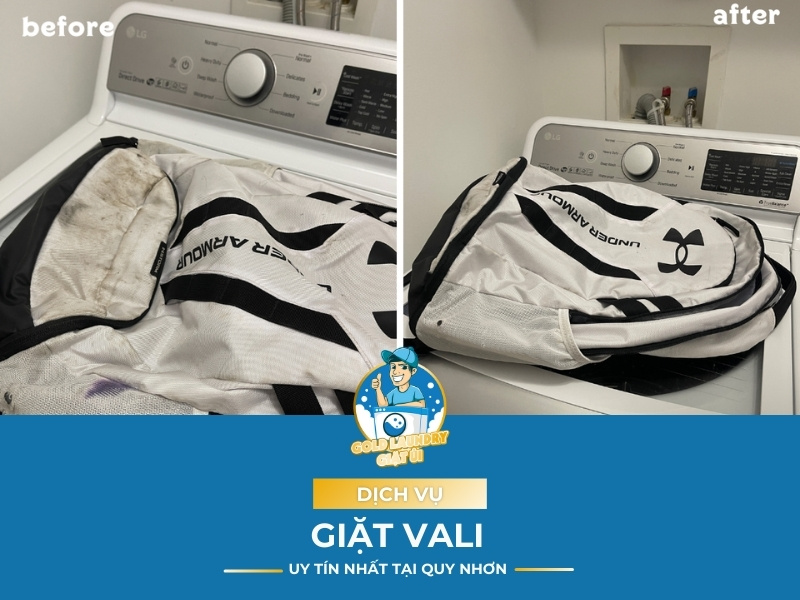dịch vụ giặt vali