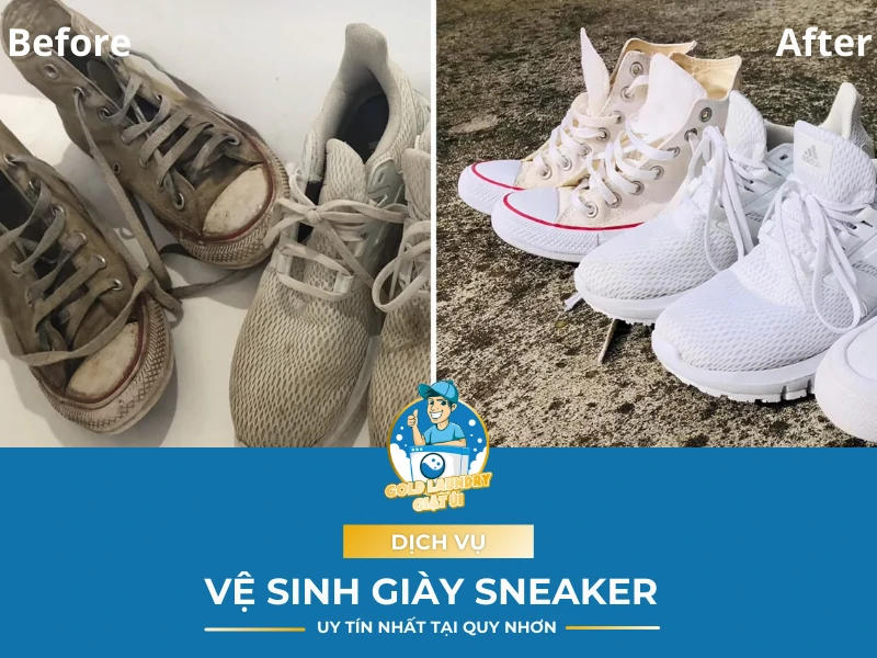 Dịch vụ vệ sinh giày sneaker