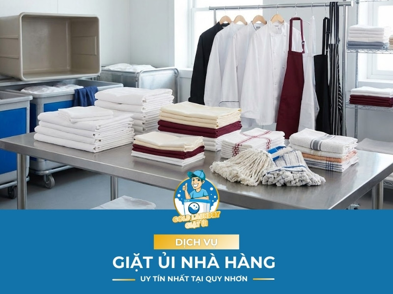giặt ủi nhà hàng