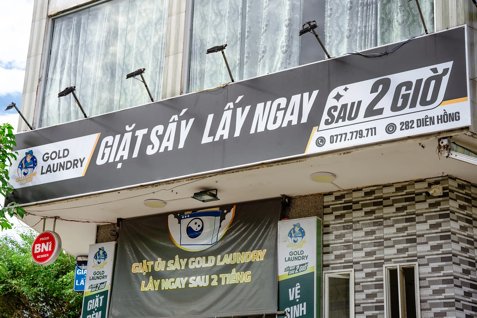Cửa hàng Gold Laundry 282 Diên Hồng Quy Nhơn